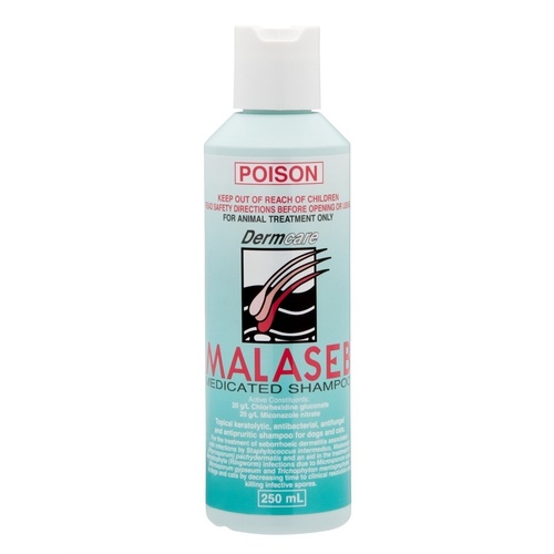 Malaseb Medicated Pet Shampoo & Antifungal Treatment for Cats & Dogs - 250ml main image