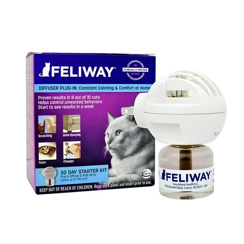 Feliway Calming Pheromone for Cats - Diffuser Kit with 48ml Bottle main image