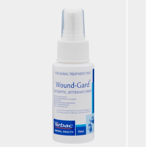 Wound-Gard Antiseptic and Bitterant Spray for Cats & Dogs 50ml main image