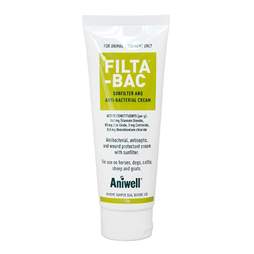 Filta-Bac Sunscreen and Anti-Bacterial Pet Cream 120g main image