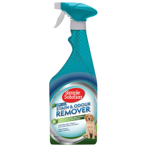 Simple Solution Dog Stain & Odour Remover Enzyme Spray - Rain Forest 750ml main image