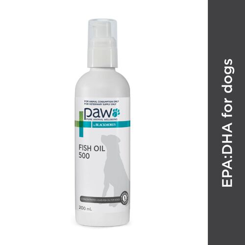 PAW by Blackmores Fish Oil 500 for Dogs - Veterinary Strength 200ml main image