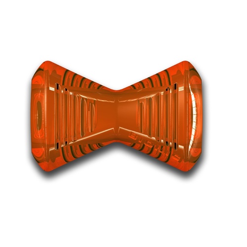 Bionic Bone Medium Orange Tough Dog Toy main image