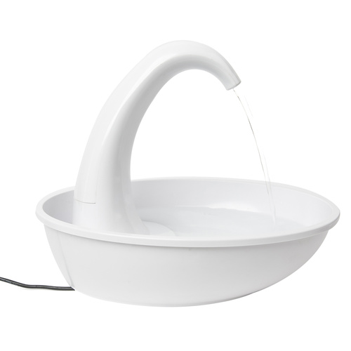 Pioneer Pet "Swan" Large Capacity Charcoal Filtered Plastic Water Fountain 2.3 Litres main image