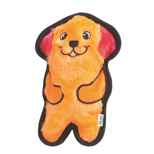 Invincibles Mini Puncture Proof Squeaker Dog - No Stuffing! main image