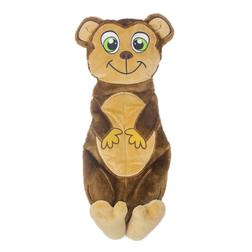 Outward Hound Squeakimal Monkey Extra Large Squeaker Dog Toy