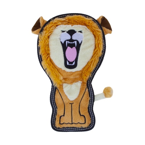 Outward Hound Tough Seamz Dog Toy - Tough Seamz Lion main image