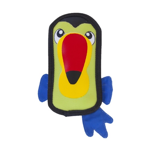 Outward Hound Fire Biterz Tough Dog Toy - Toucan main image