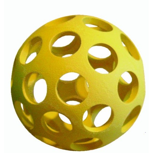 JW HOL-EE Bowler Rubber Lattice Dog Ball - Small