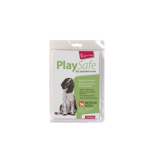 Yours Droolly "Play Safe" Soft Dog Muzzle main image