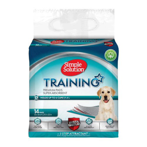 Simple Solution Super Absorbent Odour Neutralising Dog Training Pads - 14 Pads main image