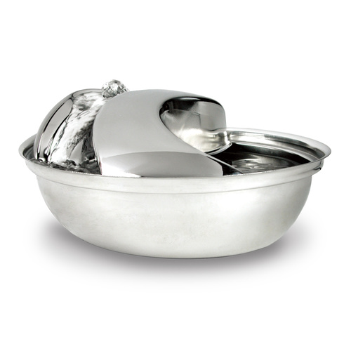 Pioneer Raindrop Stainless Steel Pet Water Fountain 1.6 litres main image