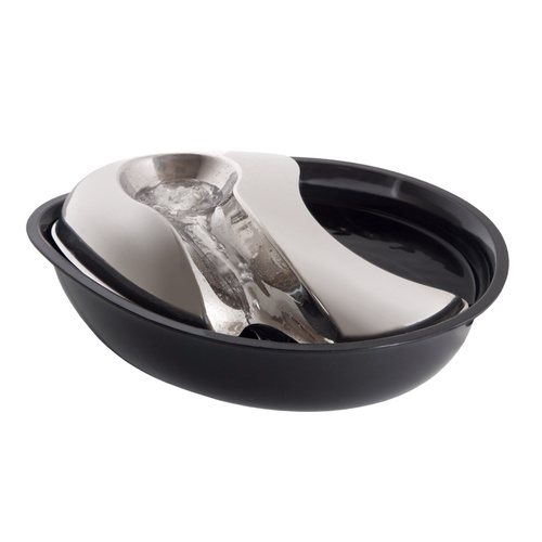 Pioneer Pet Raindrop Pet Drinking Fountain 1.7 litre - Plastic & Stainless Steel main image