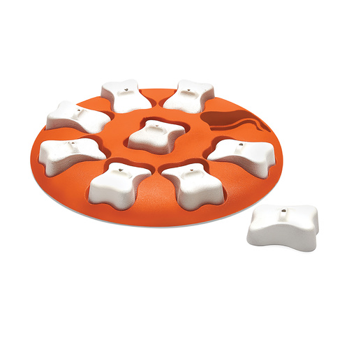 Nina Ottosson Interactive Treat Hiding Dog - The Smart in Orange main image