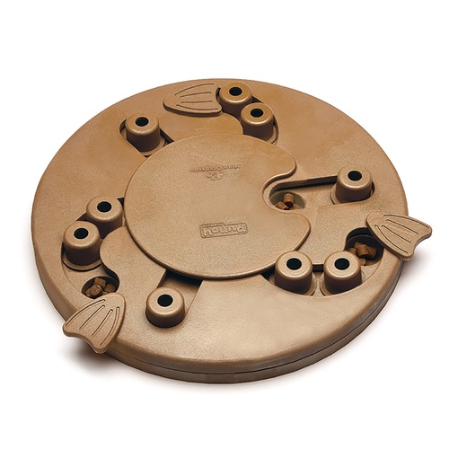 Nina Ottosson Interactive Dog Toy - Dog Worker in Wooden Composite main image
