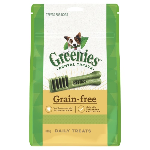 Greenies Grain Free Dental Chew Treats for Dogs - 340g Treat-Paks main image