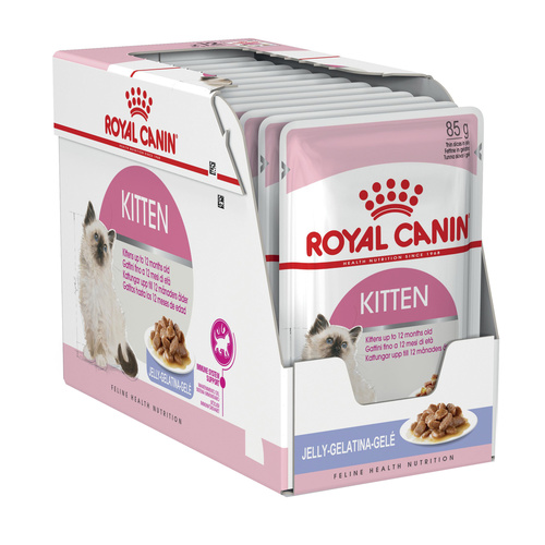 Royal Canin Instinctive Moist Kitten Food in Jelly x 12 Pouches main image