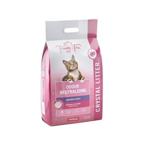 Trouble & Trix Odour-Neutralising Lavender-Infused Crystal Cat Litter 15 Litres main image