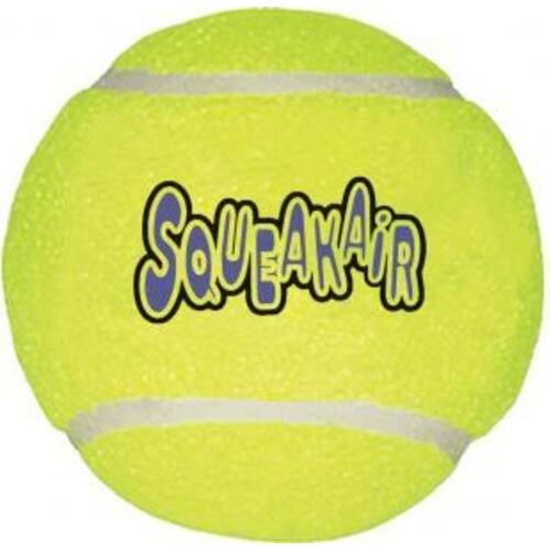 3 x KONG AirDog Squeaker Non Abrasive Tennis Ball Dog Toy - X-Large main image