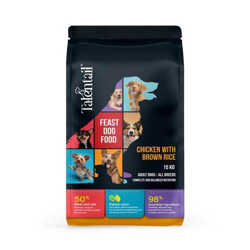 Talentail Chicken and Brown Rice with Kakadu Plum Dry Dog Food 3.5kg main image