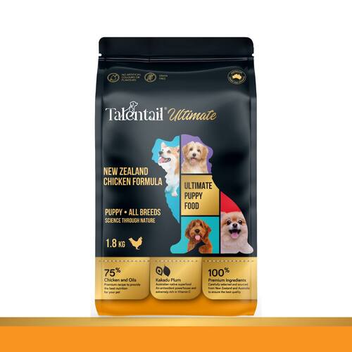 Talentail Ultimate NZ Chicken with Kakadu Plum Puppy Food 1.8kg main image