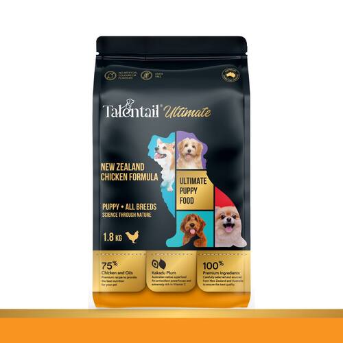 Talentail Ultimate NZ Chicken with Kakadu Plum Premium Puppy Food 1.8kg main image
