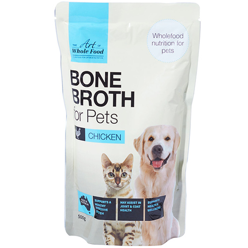 The Art of Whole Food Australian Chicken Bone Broth for Pets 500mL - Carton of 8 main image