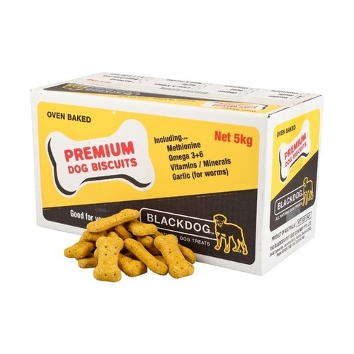 Black Dog Naturally Baked Cheese Australian Biscuit Treats for Dogs - 5kg main image