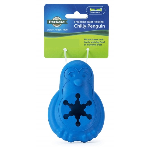 Petsafe Chilly Penguin Freezable Tough Treat Dispensing Dog Toy main image
