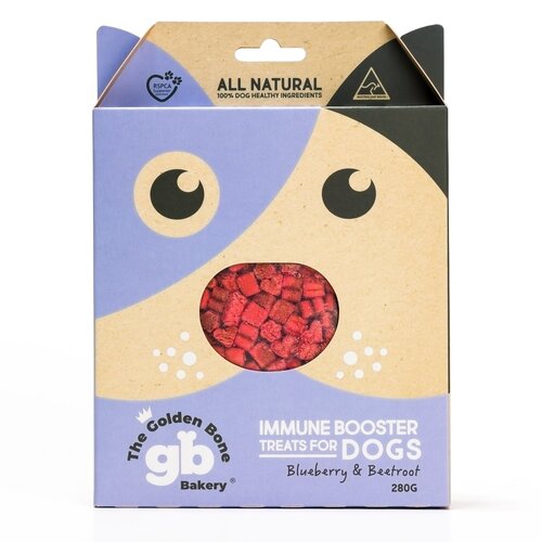 Golden Bone Bakery Immune Boosting Dog Training Treats with Blueberries 280g main image