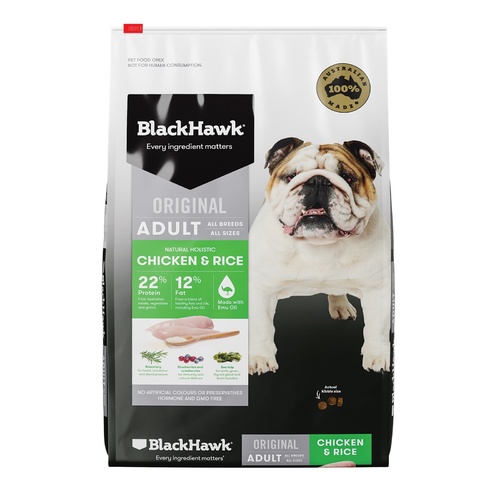 Black Hawk Original Chicken & Rice Foods for Adult Dogs main image