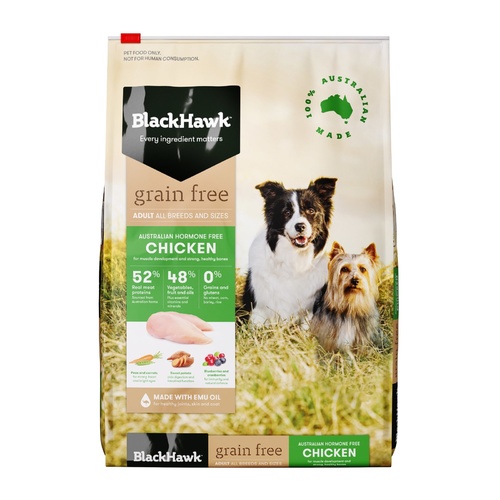 Black Hawk Grain Free Kangaroo Dry Dog Food New Formula