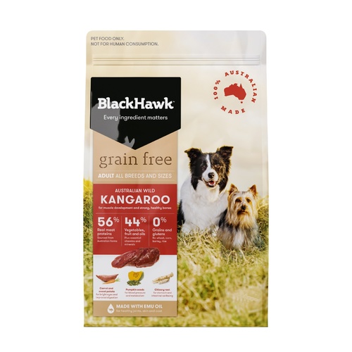 Black Hawk Grain Free Kangaroo Adult Dry Dog Food  main image
