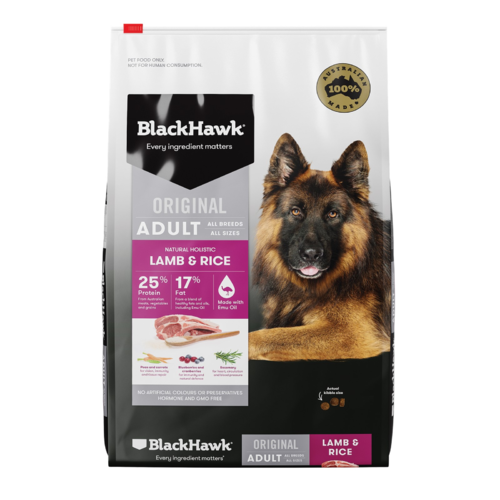 Black Hawk Original Lamb & Rice Adult Dry Dog Food 10Kg main image
