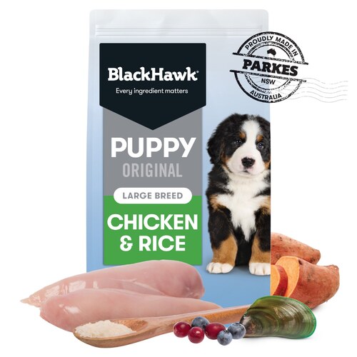 Black Hawk Original Chicken & Rice Puppy Dry Dog Food - Large Breeds - 20kg main image