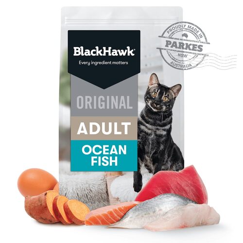 Black Hawk Original Dry Cat Food Ocean Fish main image
