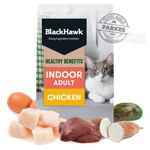 Black Hawk Healthy Benefits Indoor Dry Cat Food Chicken main image