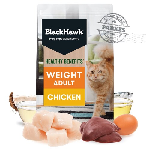 Black Hawk Healthy Benefits Weight Management Dry Cat Food Chicken main image