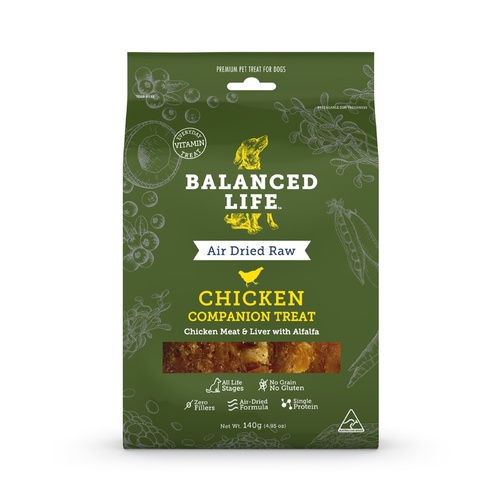 Balanced Life Australian Grain Free Companion Dog Treats - Chicken 140g main image