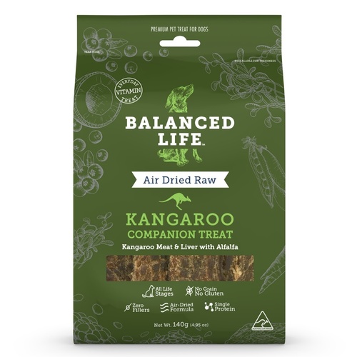 Balanced Life Australian Grain Free Companion Dog Treats - Kangaroo 140g main image