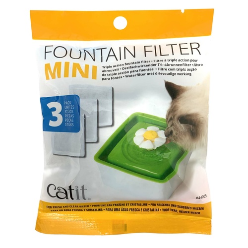 Catit 2.0 - Senses Cartridge Filters for Mini Flower Water Fountain (3 Pack) main image
