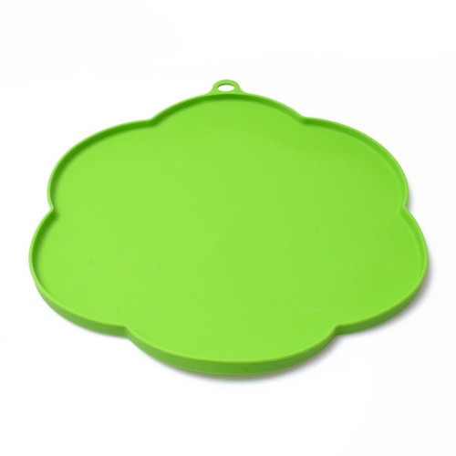 Catit Flower Shaped Silicone Placemat to Stop Spills main image