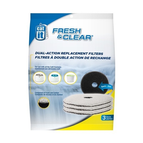 Catit Replacement Filters for 2 & 3 Litre Fresh Fountains main image