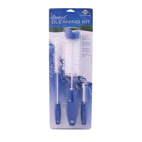 Drinkwell Fountain Cleaning Kit with 2 Brush Sizes main image