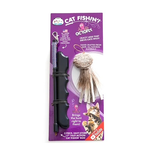 Cat Lures Cat Fishin' Rod Teaser Cat Toy - Octofly main image