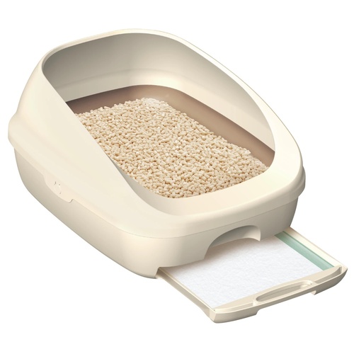 Ezi LockOdour Dual Layer Cat Litter System Litter Tray Starter Kit main image