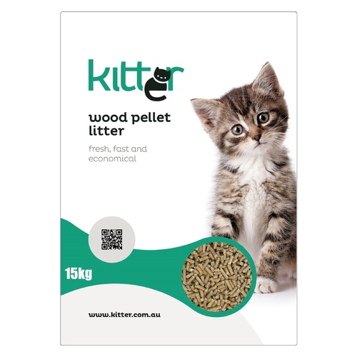 Kitter Wood Pellet Cat Litter