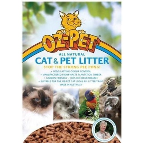 Oz Pet Cat & Small Animal Wood Pellet Litter Pellets 15kg main image