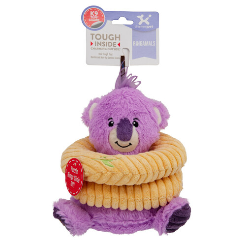 Charming Pet Ringamals Plush Puzzle Dog Toy - Koala main image