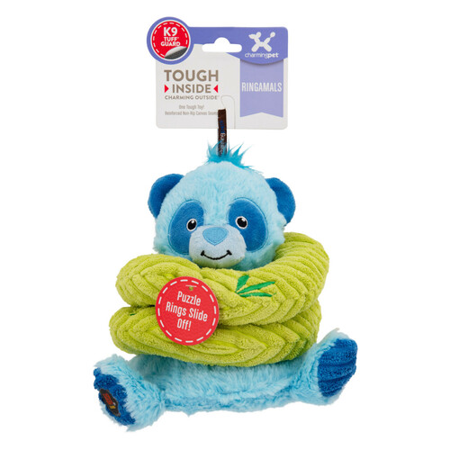 Charming Pet Ringamals Plush Puzzle Dog Toy - Panda main image